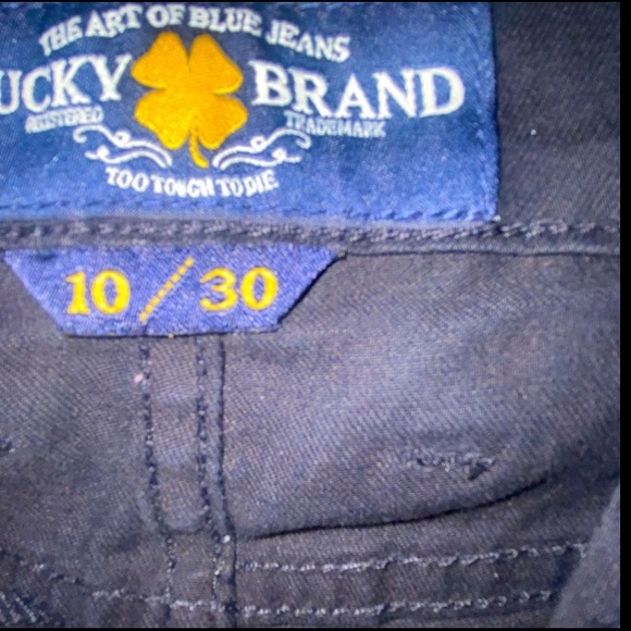 Lucky Brand Black Jeans/Cate Stacked Skinny - Picture 7 of 7